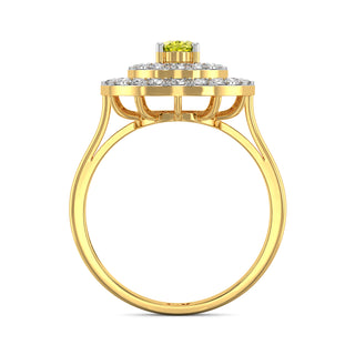 Golden Mirage Gemstone Ring