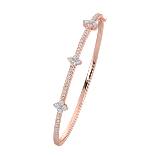 Sparkling Diamond Bracelet-Rose Gold