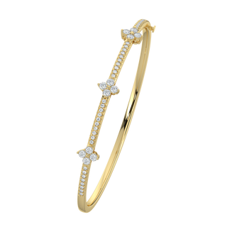 Sparkling Diamond Bracelet-Yellow Gold