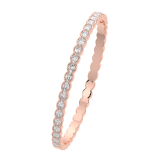 Oval Cut LGD Bracelet-Rose Gold