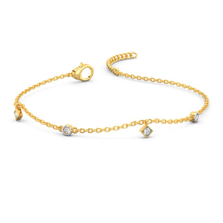 Luxe Minimal Bracelet-Yellow Gold