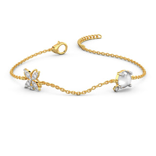 Golden Whisper Bracelet-Yellow Gold