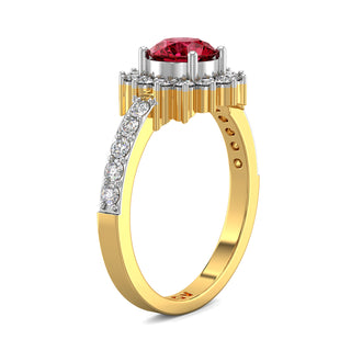 Ruby Romance Gemstone Ring