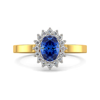 Glimmer Sapphire Gemstone Ring