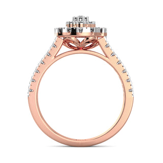 Galaxy Diamond Ring-Rose Gold