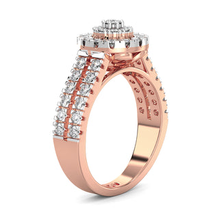 Galaxy Diamond Ring-Rose Gold