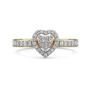 Eternal Sparkle Ring-Yellow Gold
