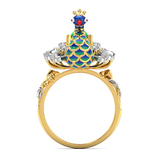Exquisite Pride Ring-Yellow Gold