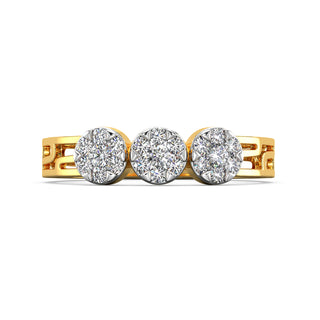 Symphony Diamond Ring-Yellow Gold