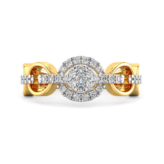 Everlasting Diamond Ring-Yellow Gold