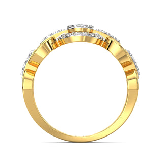 Everlasting Diamond Ring-Yellow Gold
