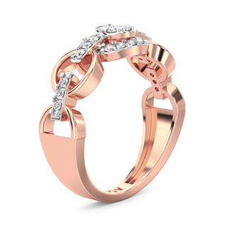 Everlasting Diamond Ring-Rose Gold