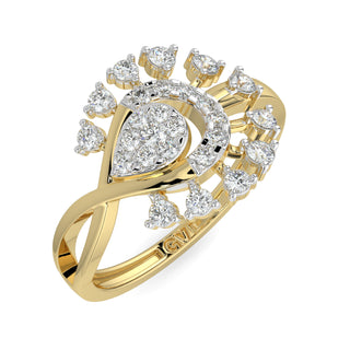 Floret Grace Ring-Yellow Gold