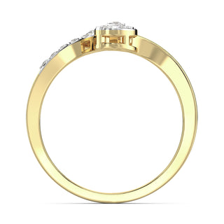 Garden of Diamonds Ring-Yellow Gold