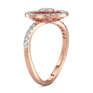 Celestial Sparkle Ring-Rose Gold