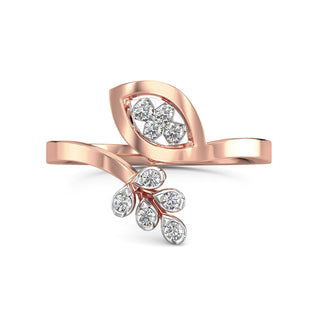 Ivy Meadow Diamond Ring-Rose Gold