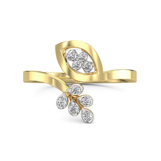 Ivy Meadow Diamond Ring-Yellow Gold