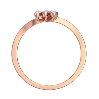 Ivy Meadow Diamond Ring-Rose Gold