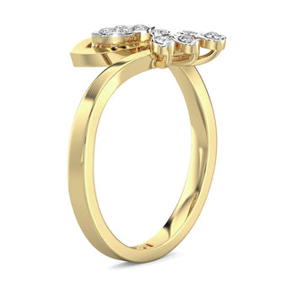 Ivy Meadow Diamond Ring-Yellow Gold