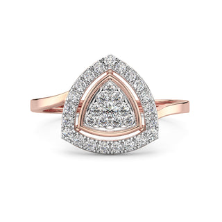 Captivating Bliss Diamond Ring-Rose Gold