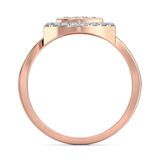 Captivating Bliss Diamond Ring-Rose Gold