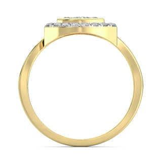 Captivating Bliss Diamond Ring-Yellow Gold