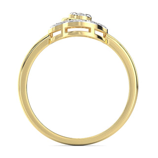 Petite Sparkle Ring-Yellow Gold
