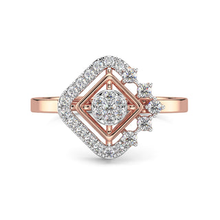 Chic Luster Ring-Rose Gold