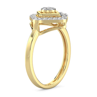Chic Luster Ring-Yellow Gold