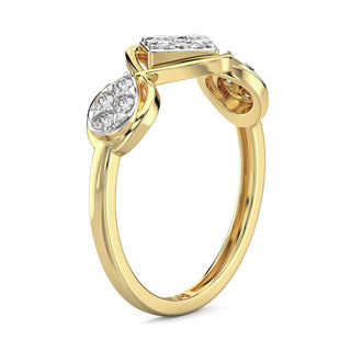 Dainty Chic Ring-Yellow Gold