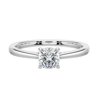 Timeless LGD Solitaire Ring-White Gold