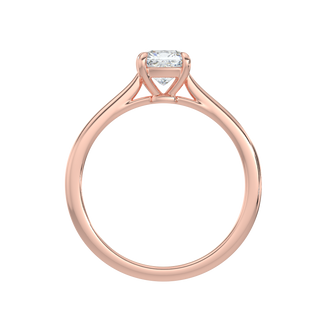 Timeless Solitaire Ring-Rose Gold