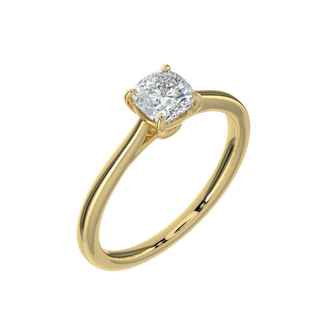 Timeless Solitaire Ring-Yellow Gold