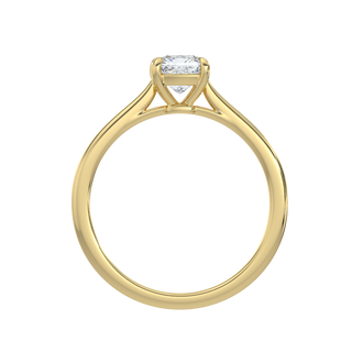 Timeless LGD Solitaire Ring-Yellow Gold