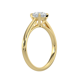 Classic Solitaire Ring-Yellow Gold