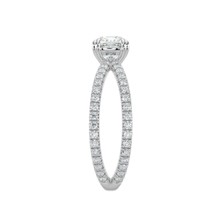 Serenity Solitaire Ring-White Gold