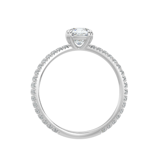 Serenity LGD Solitaire Ring-White Gold