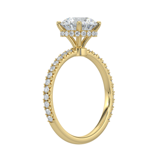 Fairytale LGD Solitaire Ring-Yellow Gold