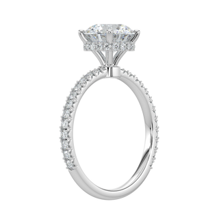 Fairytale LGD Solitaire Ring-White Gold