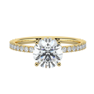 Fairytale LGD Solitaire Ring-Yellow Gold