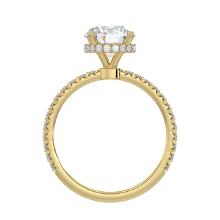 Fairytale LGD Solitaire Ring-Yellow Gold