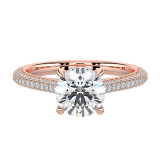 Melody LGD Solitaire Ring-Rose Gold