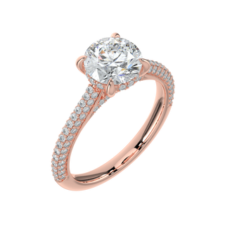 Melody LGD Solitaire Ring-Rose Gold