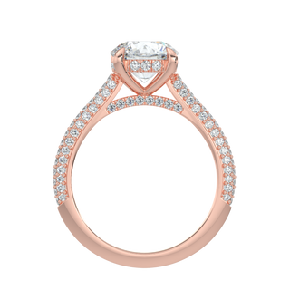 Melody LGD Solitaire Ring-Rose Gold