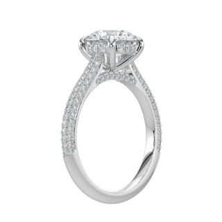 Melody LGD Solitaire Ring-White Gold