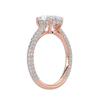 Twilight LGD Solitaire Ring-Rose Gold