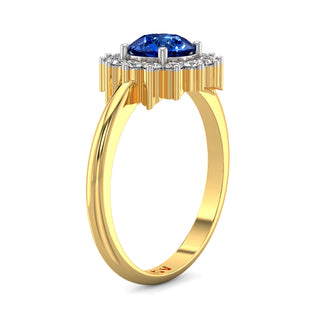 Bluebell Radiance Gemstone Ring