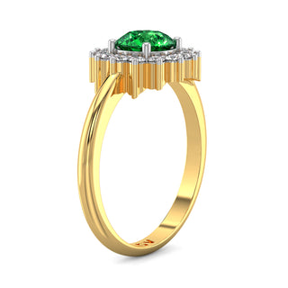 Fern Gemstone Ring