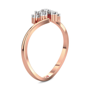 Twinkle Diamond Ring-Rose Gold