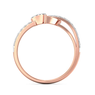 Heart's Symphony Ring-Rose Gold